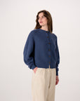 Loft Cardigan - Fiord Blue
