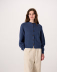 Loft Cardigan - Fiord Blue
