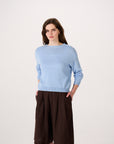 Pebble Knit - Sky blue