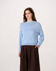 Pebble Knit - Sky blue