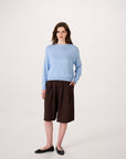 Pebble Knit - Sky blue