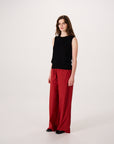 Posy Cotton Top - Black