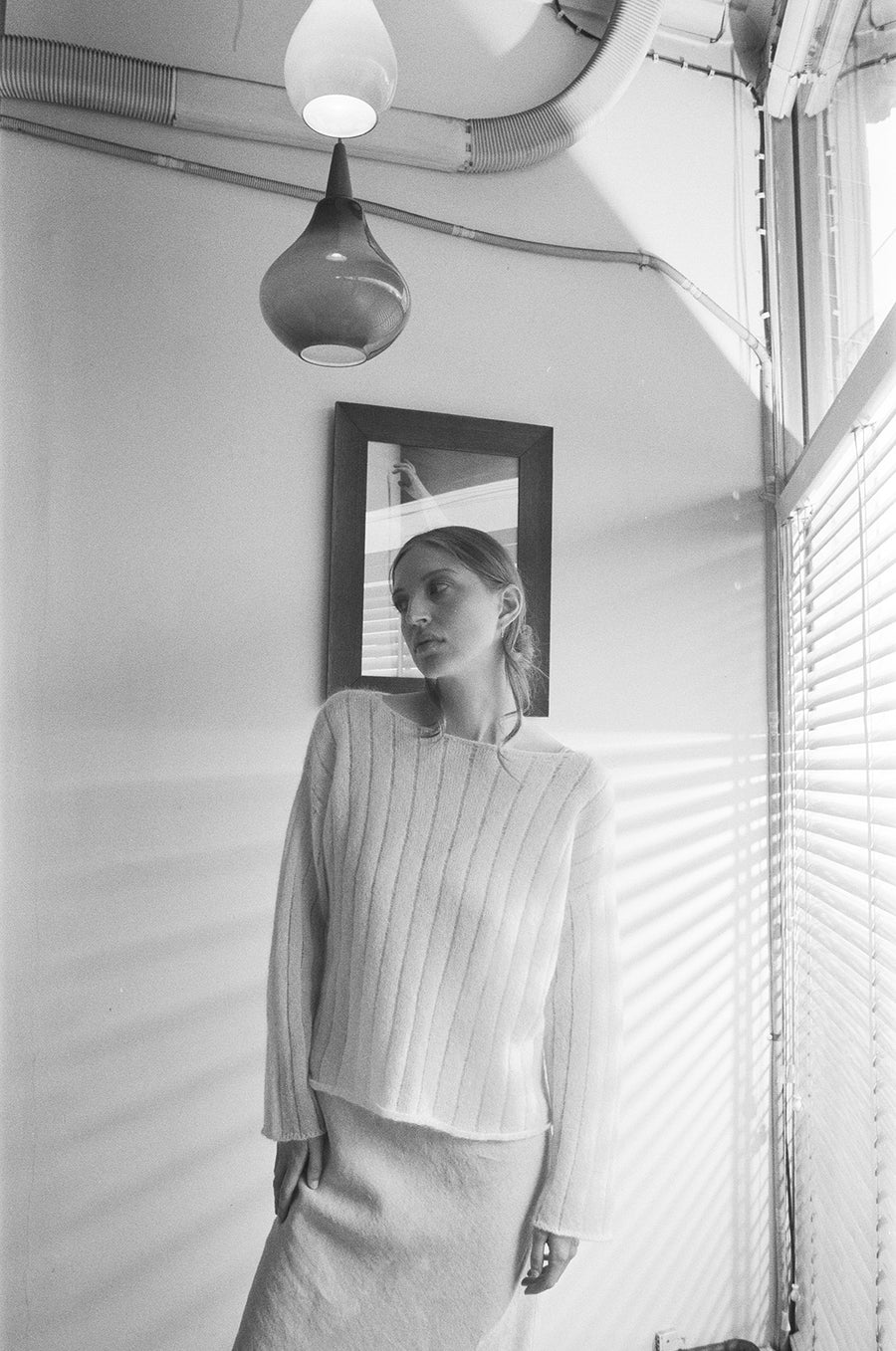 Droplet Knit - Ivory