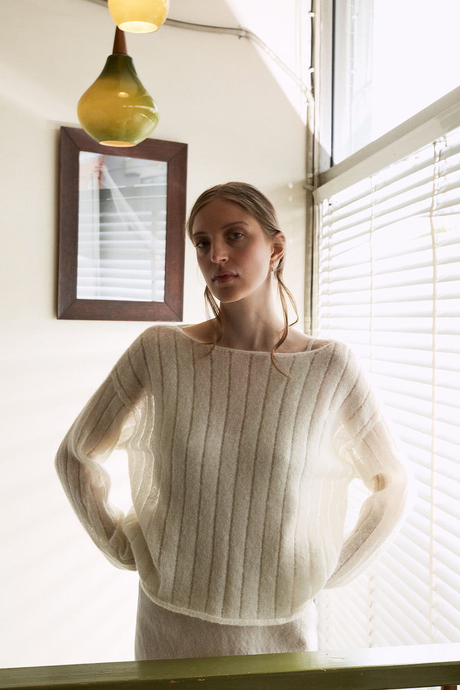 Droplet Knit - Ivory