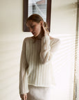 Droplet Knit - Ivory