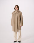 Cocoon Coat - Natural
