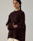 Campfire Raglan Knit - Cocoa
