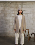 Cocoon Coat - Natural