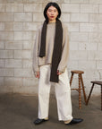 Ripple Scarf - Truffle