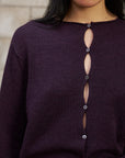 Anni Cardigan - Malbec