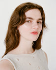 Posy Cotton Top - Creme