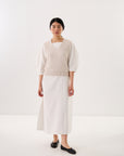 Glimmer Lace Vest - Ivory