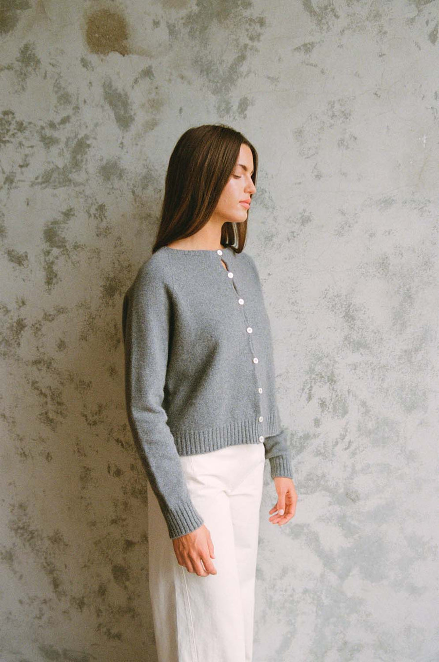 Dusk Cardigan - Granite