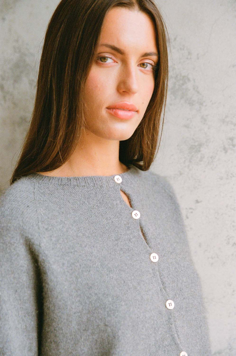 Dusk Cardigan - Granite