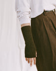 Fingerless Gloves - Truffle