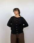 Fleur Cardigan - Black (Prototype)