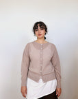 Fleur cardigan - Natural (Sample Colour)