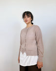 Fleur cardigan - Natural (Sample Colour)