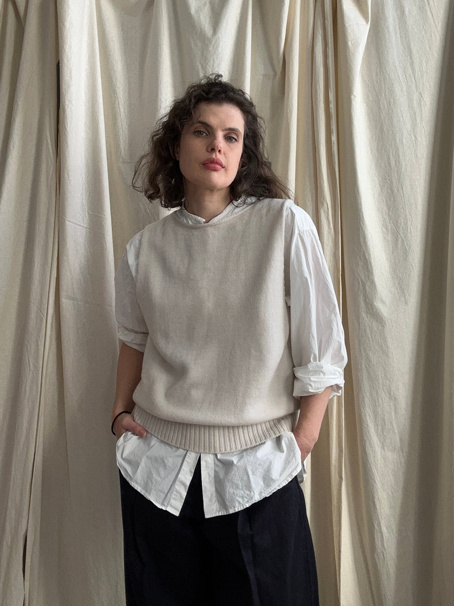 Star Vest - Ivory