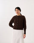 Kindred Cable Cardigan - Cocoa