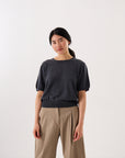 Pearl Top - Shadow Grey