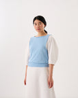 Posy Cotton Top - Sky Blue (Prototype)