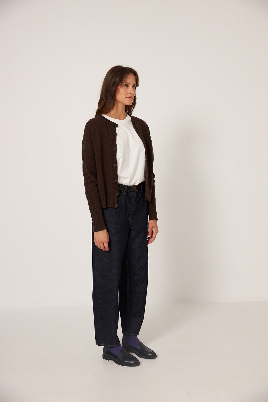 Kindred Cable Cardigan - Cocoa