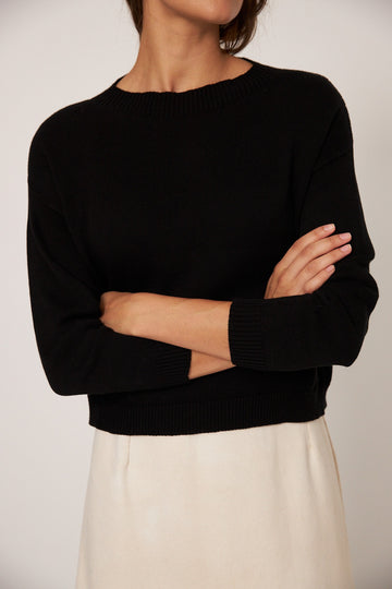 Pebble Knit - Black