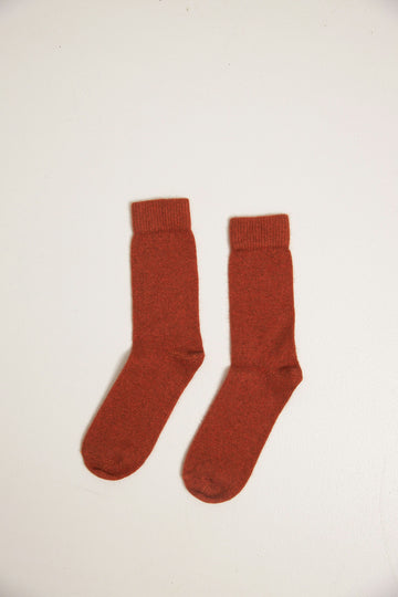 Possum Merino Socks - Amber
