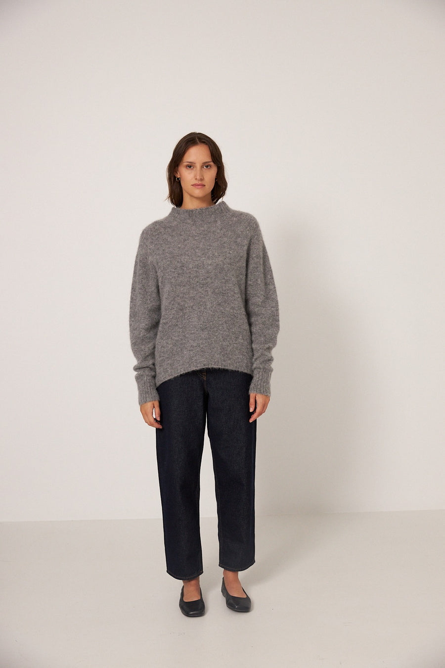 Campfire Raglan Knit - Granite