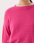 Pebble Knit - Rose Pink Marble (Sample Colour)