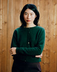 Dusk Cardigan - Verdant Green