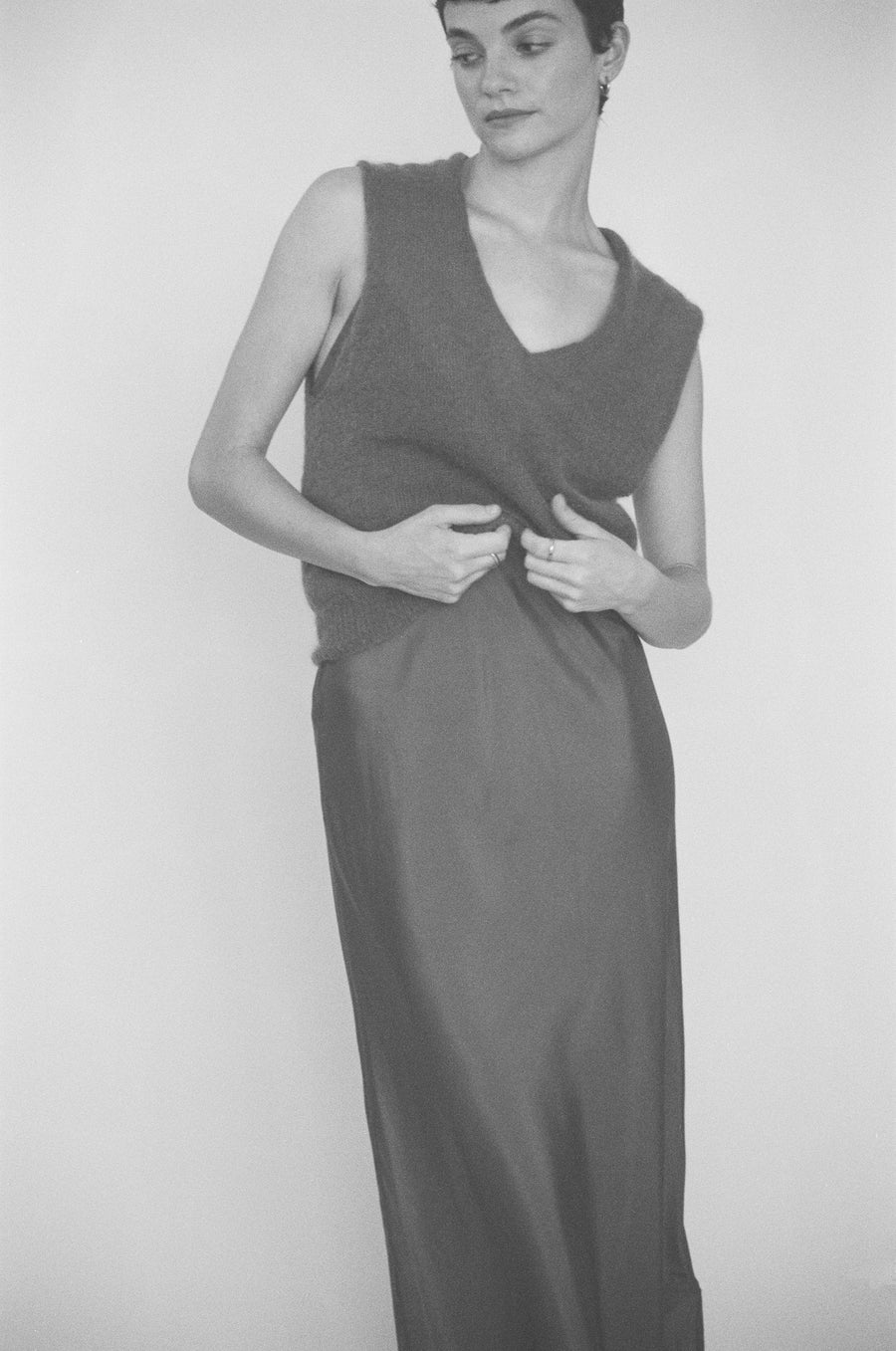 Erin Vest -  Pearl Grey