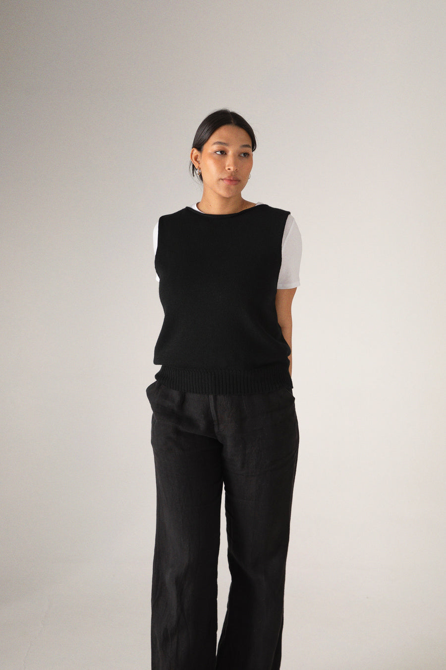 Star Vest - Black