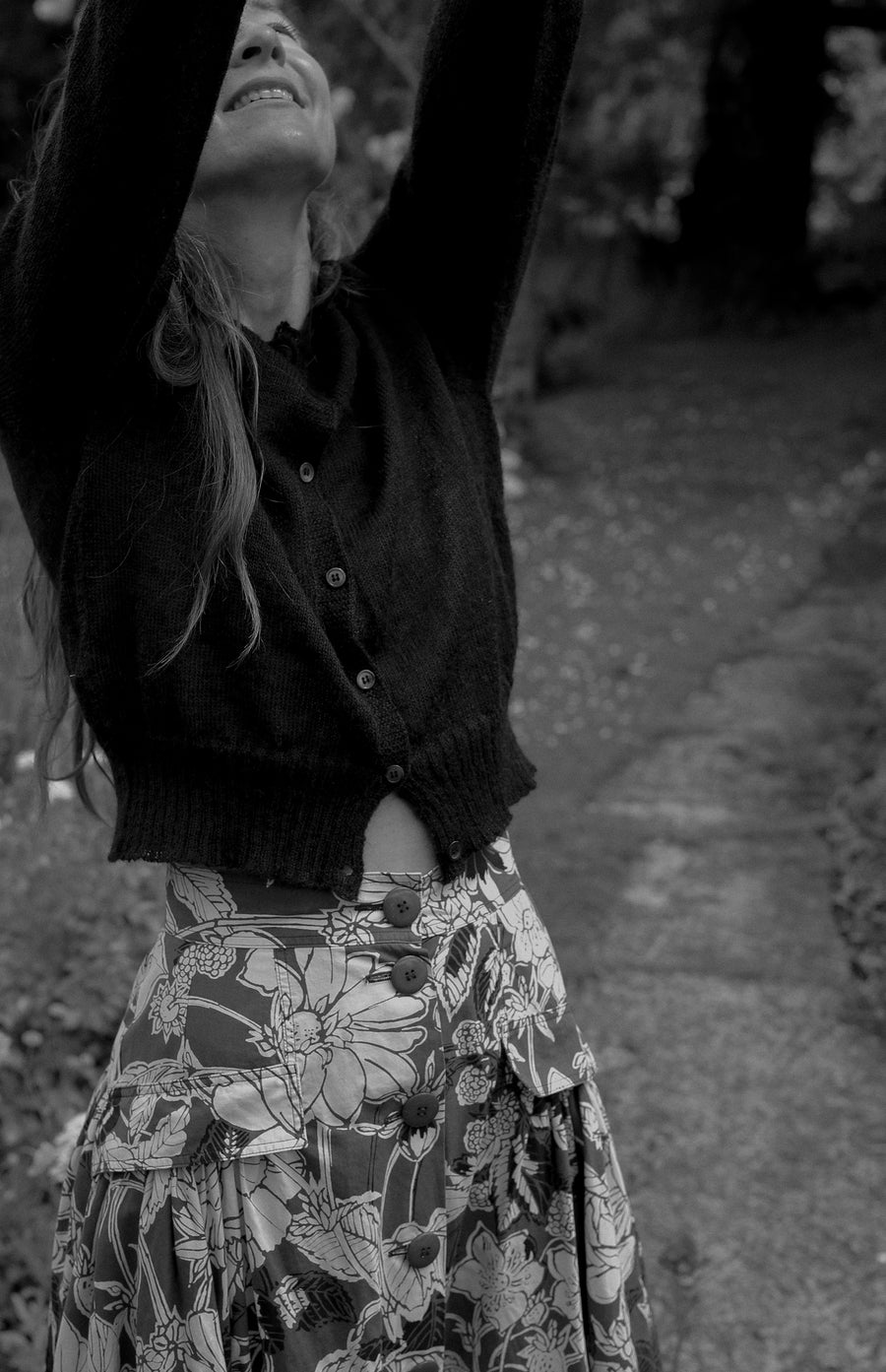 Fleur Cardigan - Black