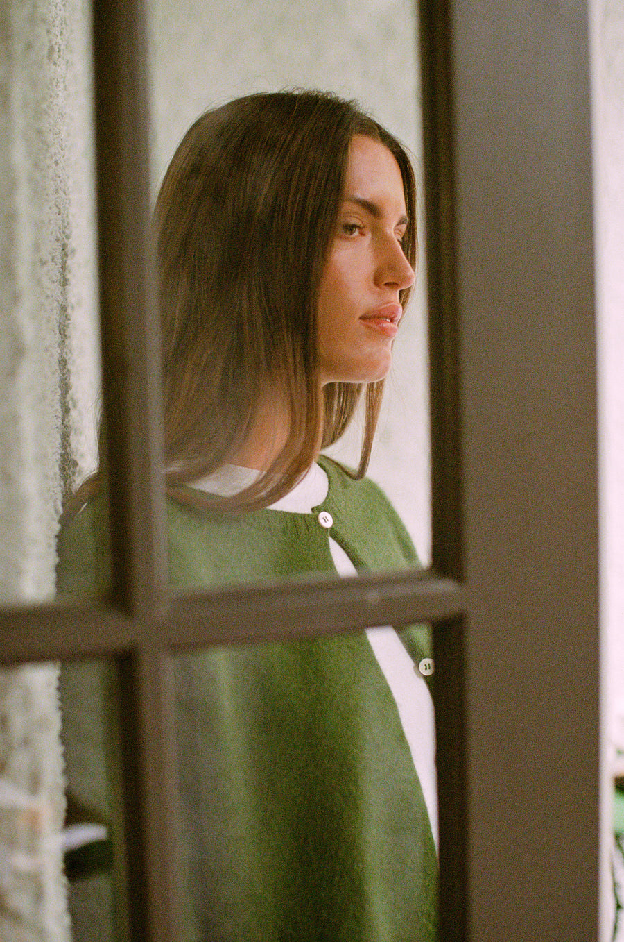 Dusk Cardigan - Herb Green