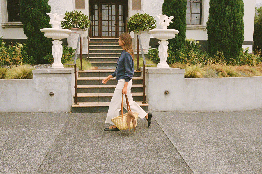 Daisy Scarf - Brown Sugar