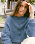 Loft Cardigan - Fiord Blue (Prototype)