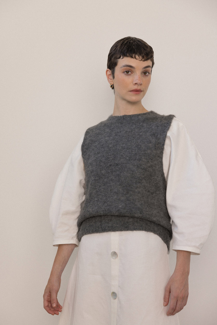 Picnic Vest -  Shadow Grey