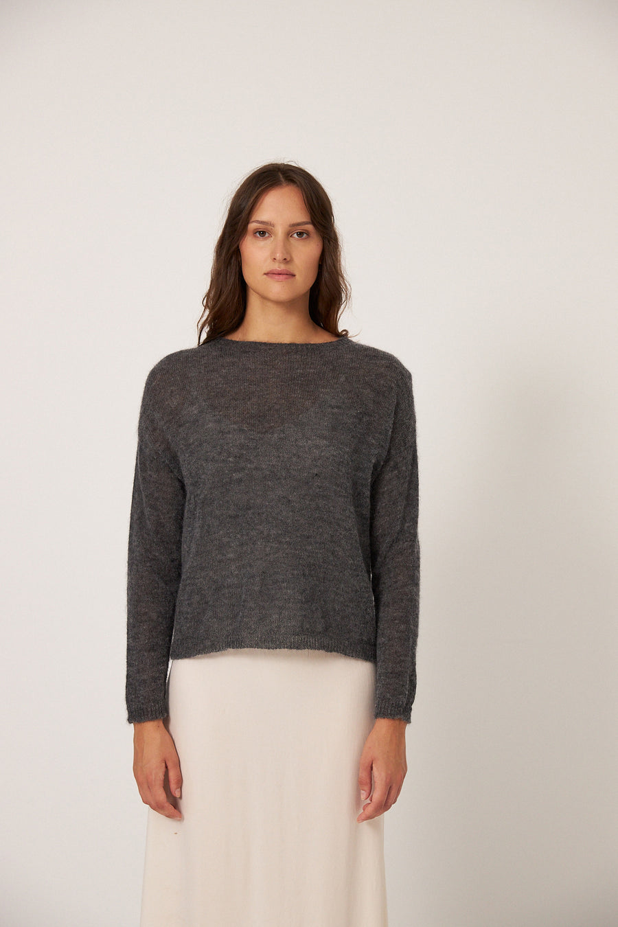 Feather Knit - Shadow Grey