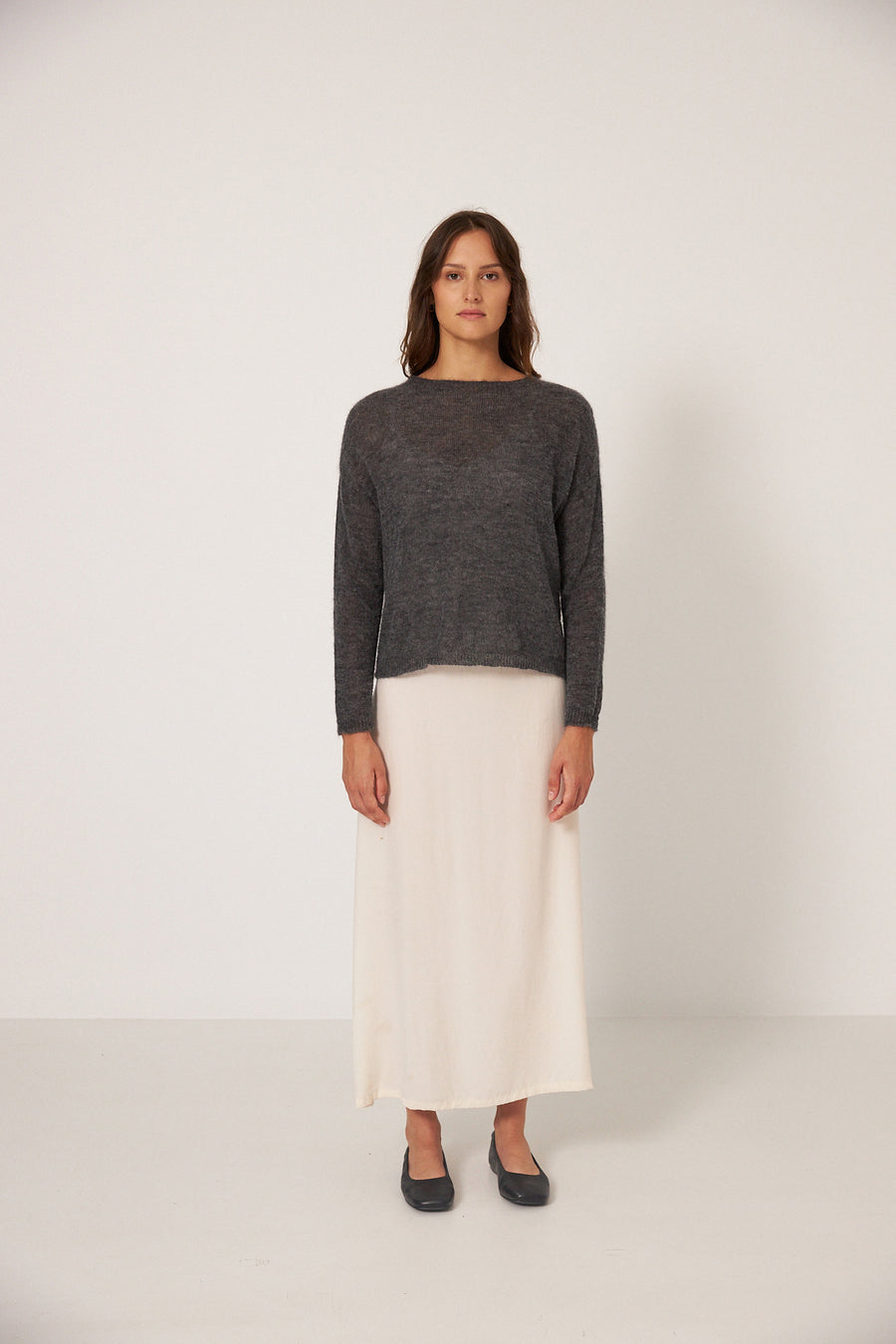 Feather Knit - Shadow Grey
