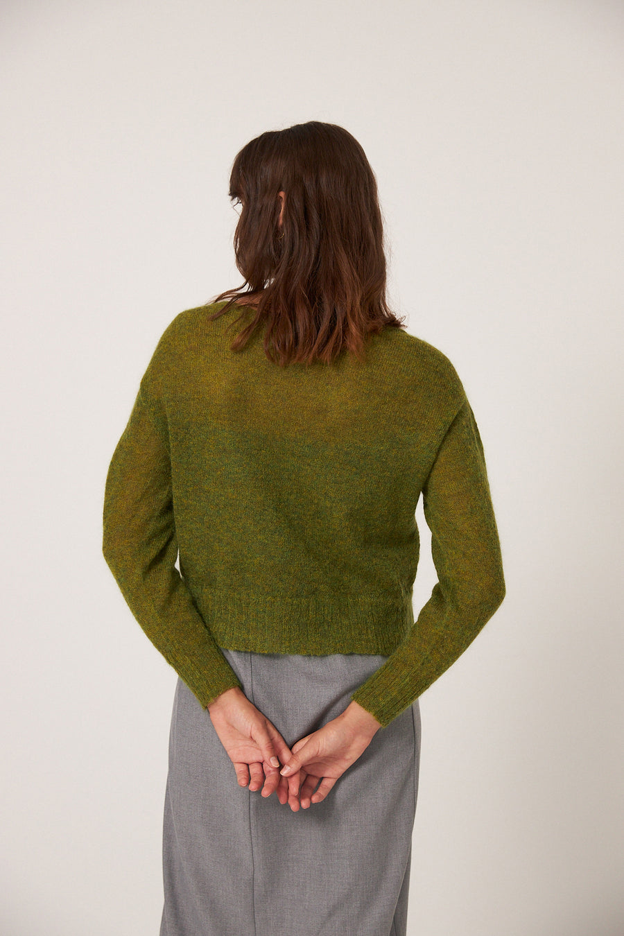 Fleur Cardigan - Peridot Green