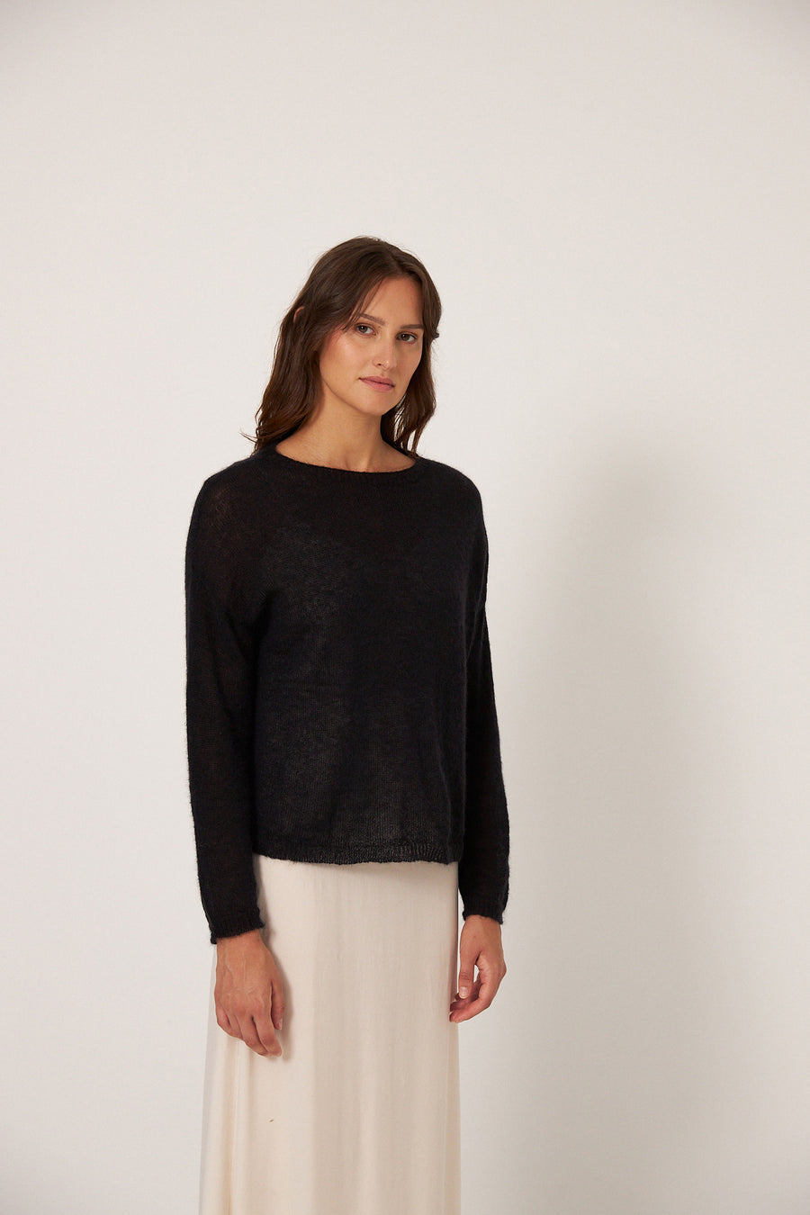 Feather Knit - Black