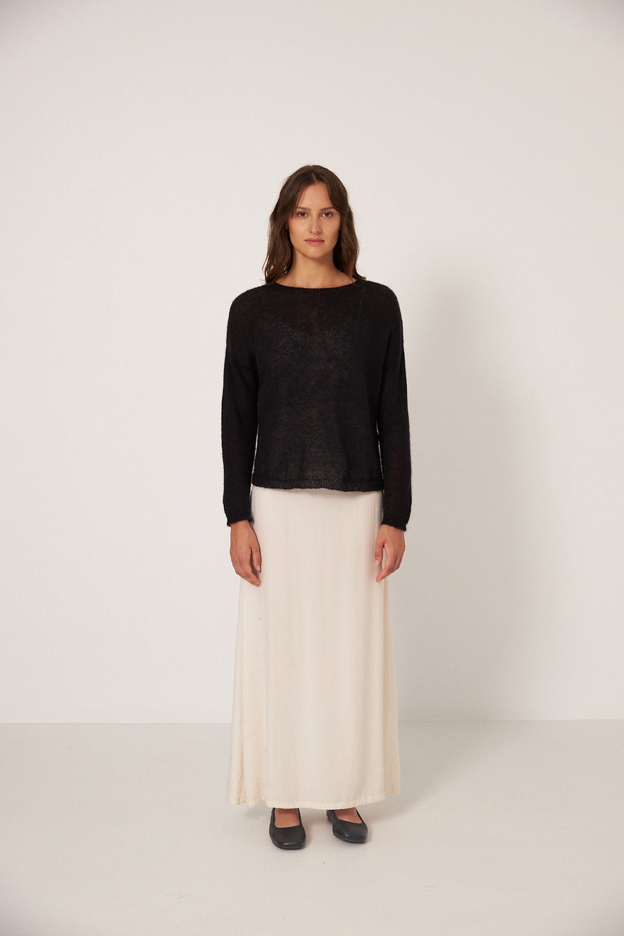 Feather Knit - Black