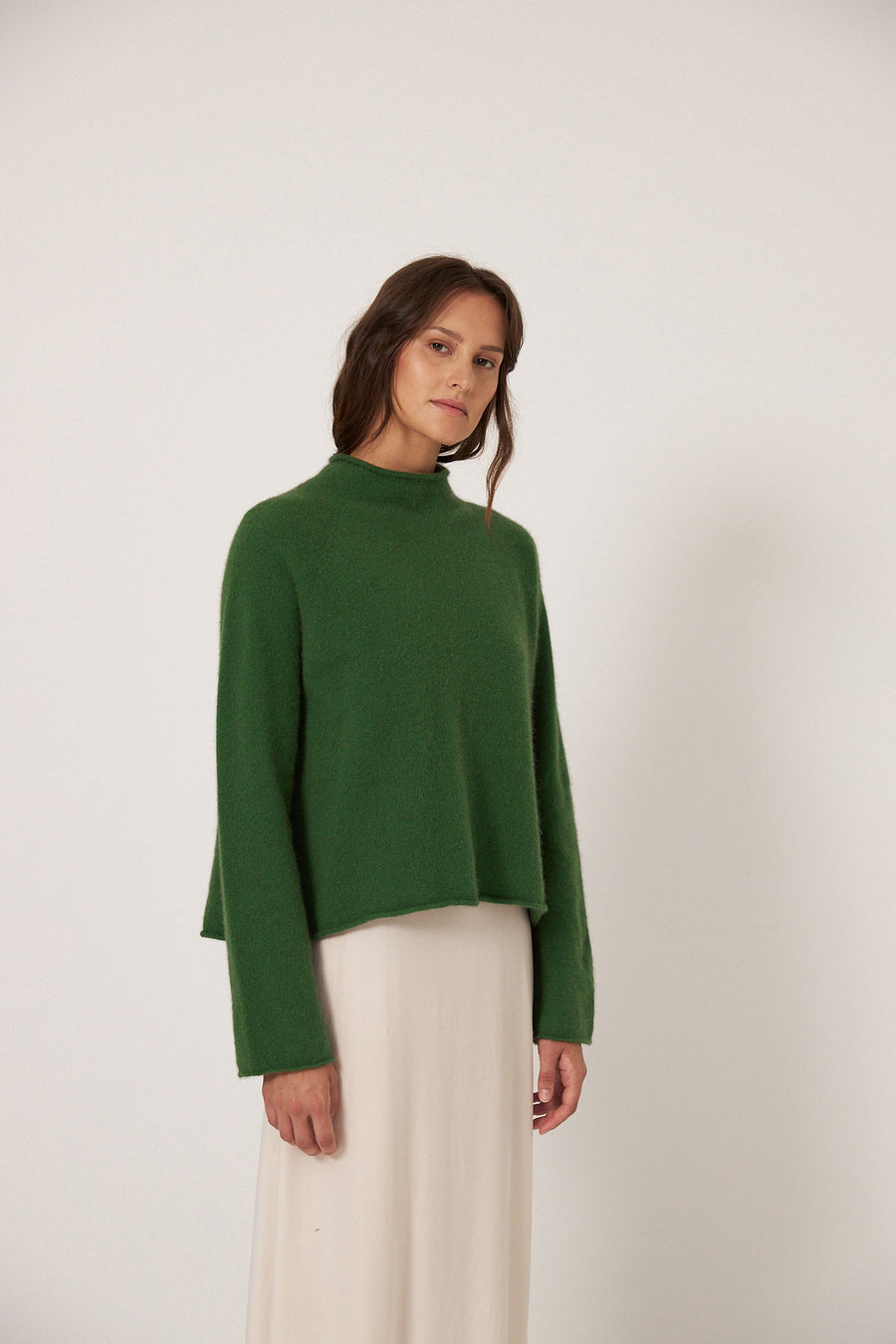 Eclipse Knit - Herb Green