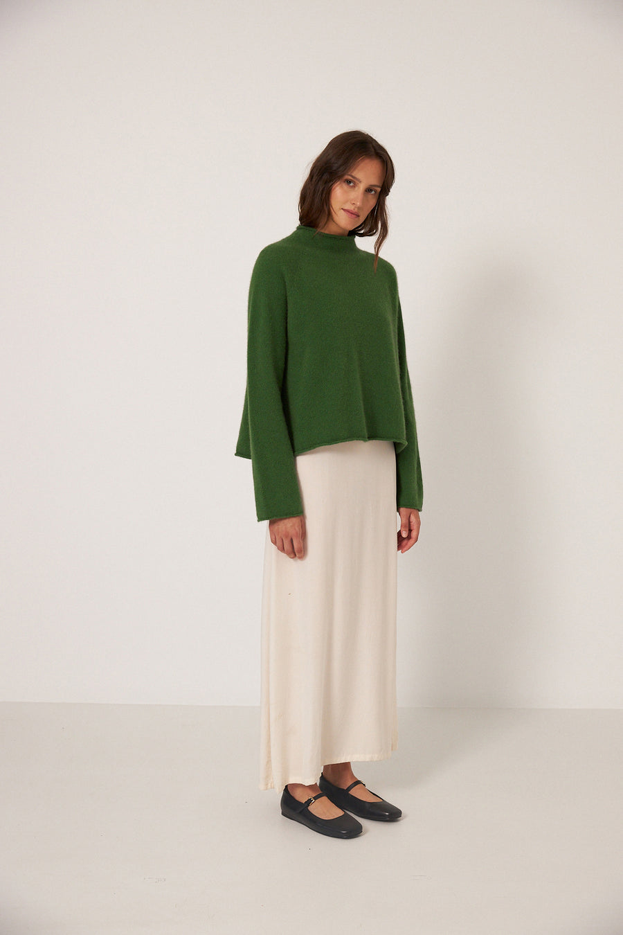 Eclipse Knit - Herb Green