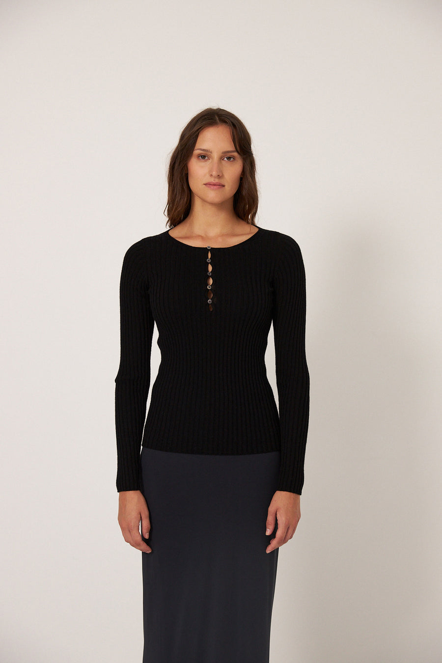 Form Top - Black