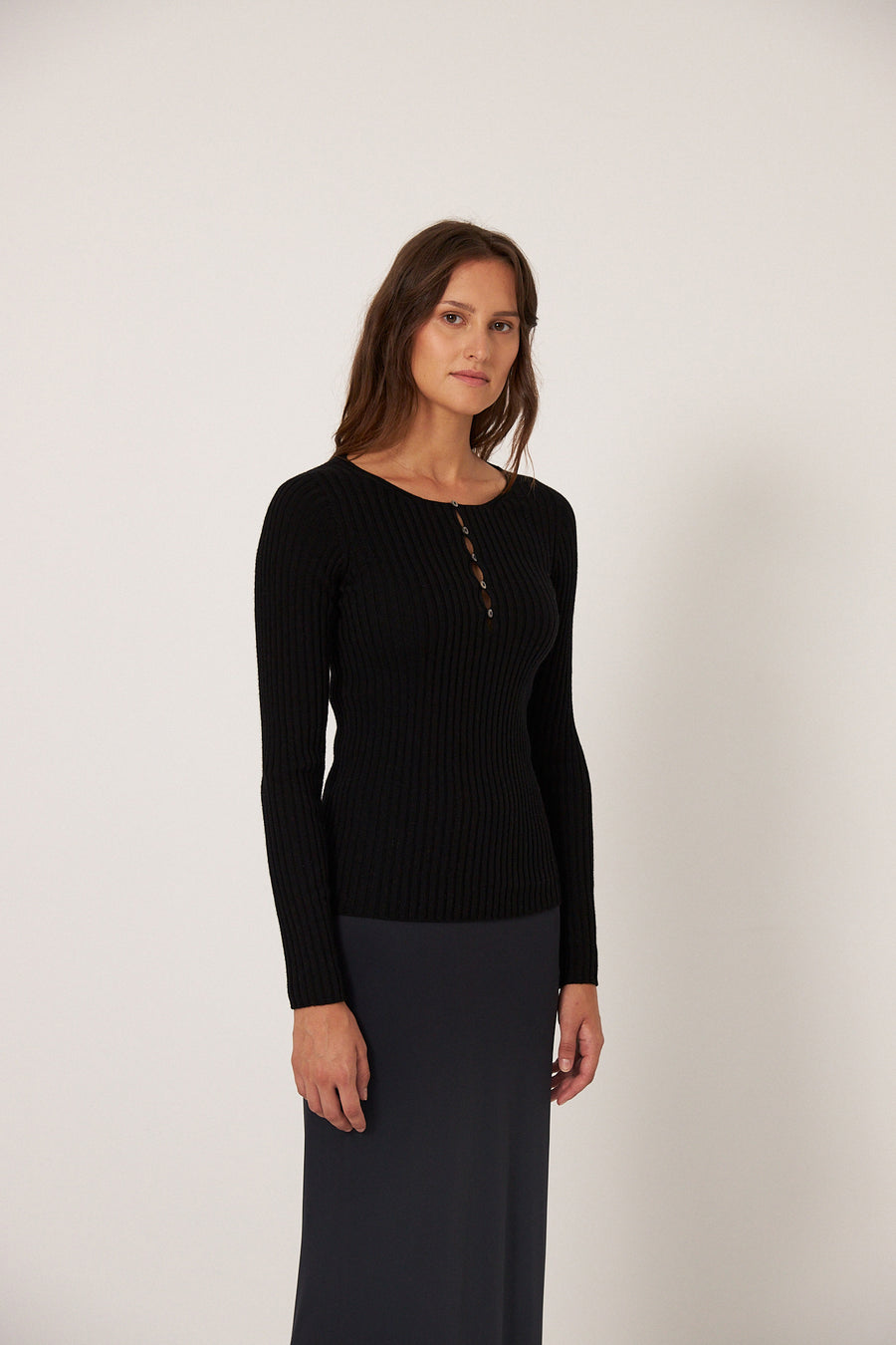 Form Top - Black
