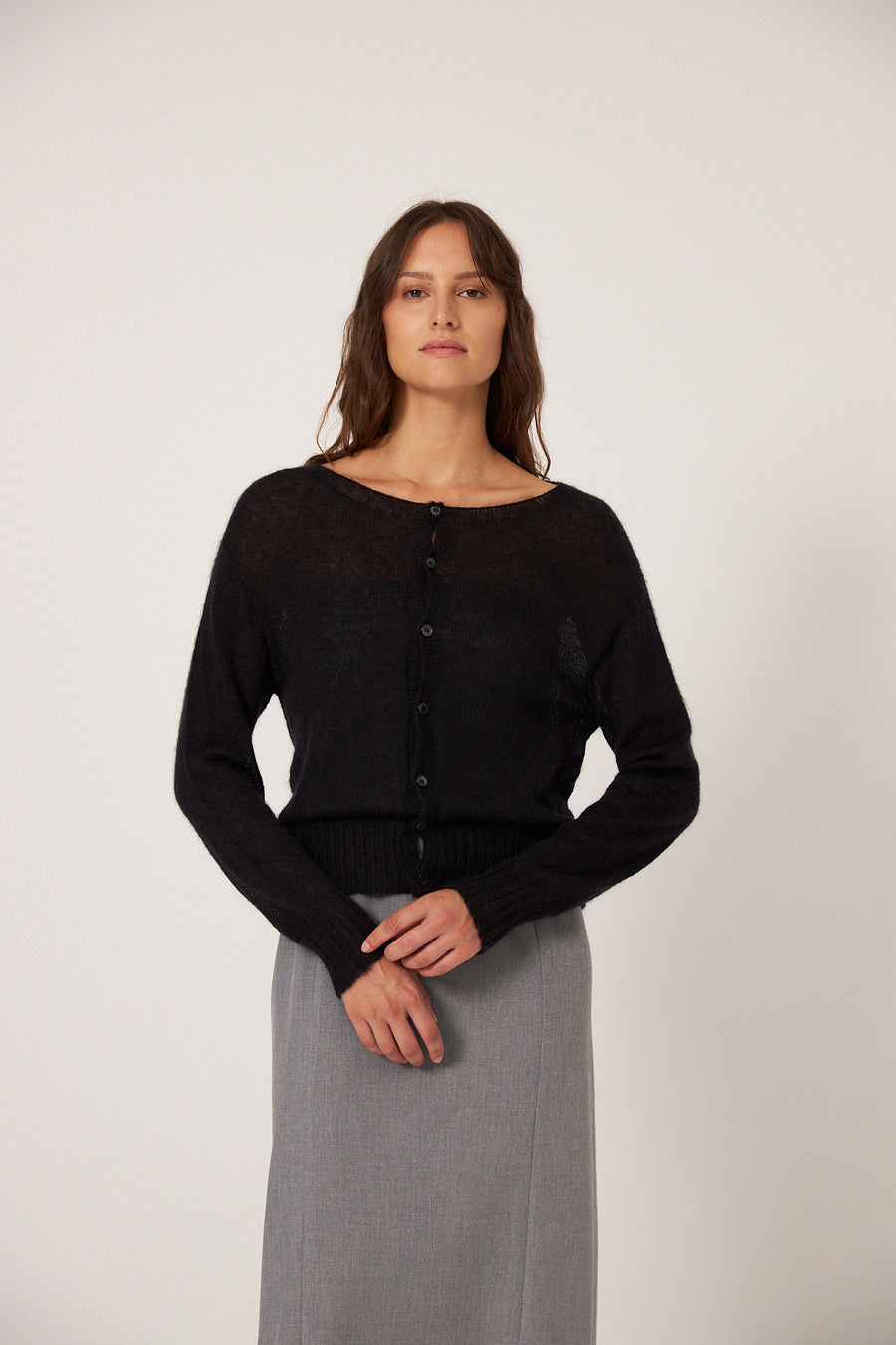 Fleur cardigan - Black