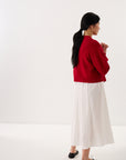 Loft Cardigan - Cherry
